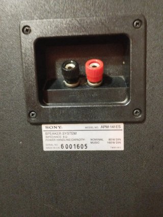 Altavoces Sony  HiFi Gama Alta APM