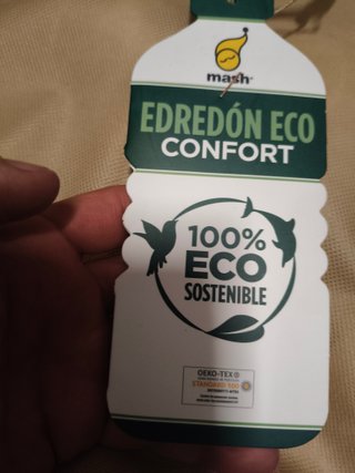 Edredón Nórdico Beige y Blanco