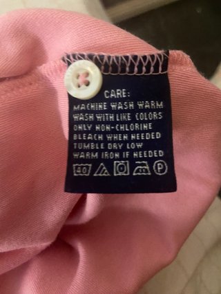 Camisa Polo Ralph Lauren Vintage Rosa Talla S