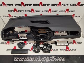 VOLKSWAGEN TOURAN 2015 - 2019 SIN CORTINAS cint pequeños KIT AIRBAGS COMPLETO VOLKSWAGEN TOURAN III (05/2015 - Hoy) 2015 2...