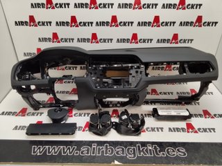VOLKSWAGEN TOURAN 2015 - 2019 SIN CORTINAS cint pequeños KIT AIRBAGS COMPLETO VOLKSWAGEN TOURAN III (05/2015 - Hoy) 2015 2...