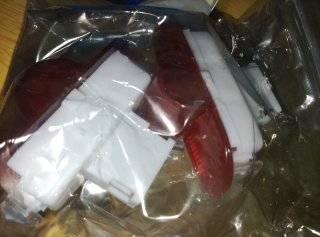 Luces Sombra 3D de proyector Led Coche