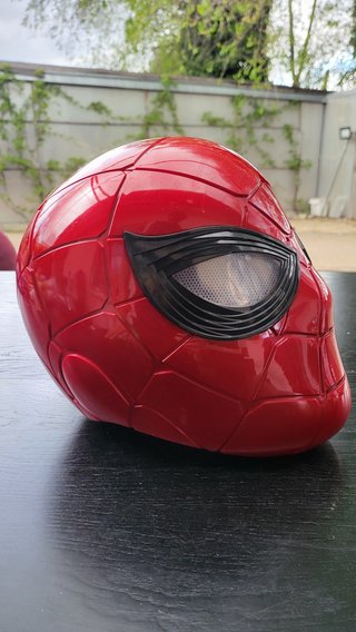 Máscara Spider-Man Infantil LED