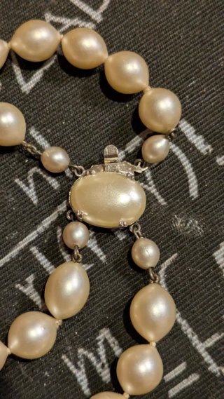 Collar Perlas Majorica Vintage con Estuche origina