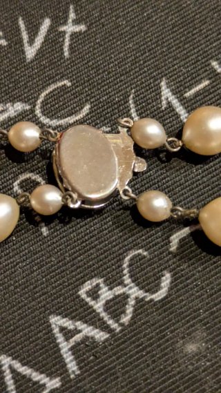Collar Perlas Majorica Vintage con Estuche origina