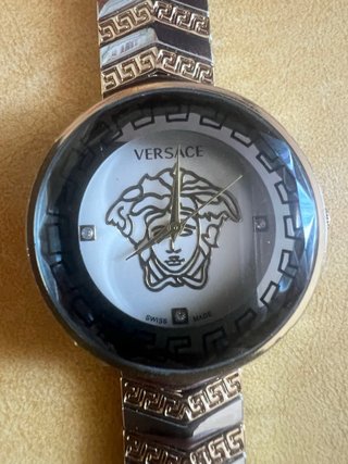 Reloj Versace Mujer Oro y Plata