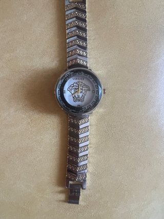 Reloj Versace Mujer Oro y Plata