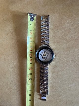 Reloj Versace Mujer Oro y Plata