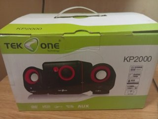 Casse PC Tek One KP2000 2.1 Stereo