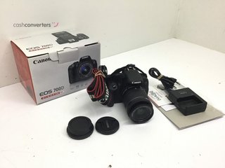 camara digital reflex canon eos 700d