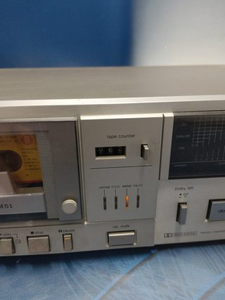 Tape casette TECHNICS RS-M51 STEREO CASSETTE funcionando