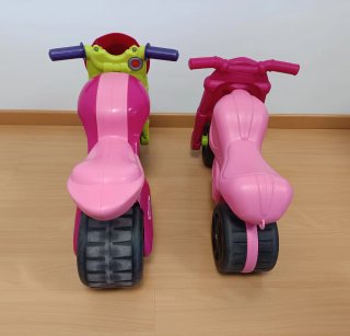 Lote Motos Correpasillos Minnie Mouse Rosa