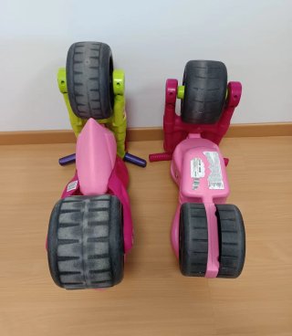 Lote Motos Correpasillos Minnie Mouse Rosa