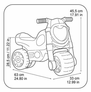 Lote Motos Correpasillos Minnie Mouse Rosa