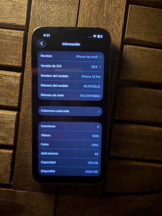 iPhone 13 Pro Plata