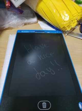 Tablet LCD rosa para dibujar