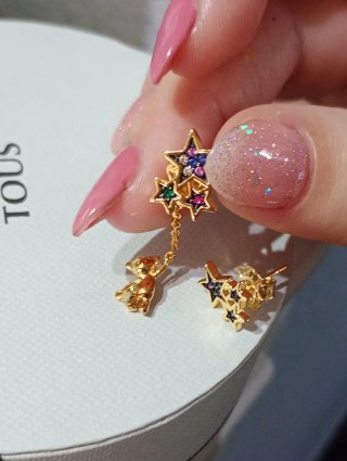 Pendientes Estrellas Multicolor