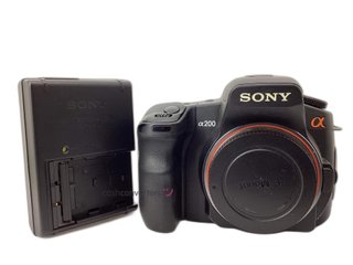 camara digital reflex sony alpha dslr  a200