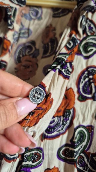 Camicia fantasia floreale e paisley