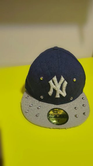 Cappello New Era Customizzato Blu/Grigio