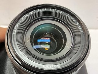 camara digital reflex canon eos m3+ef-m 18-55mm 1:3.5-5.6 is stm