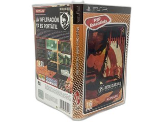 metal gear solid portable ops essentials psp