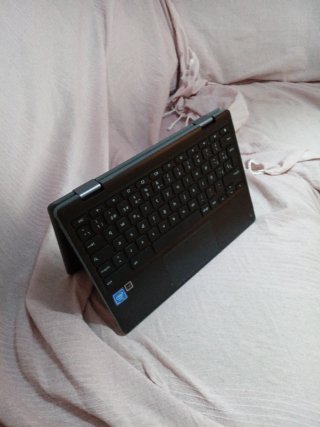 Portátil Asus Chromebook Flip Negro/Plateado