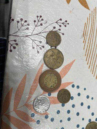 Lote de monedas antiguas