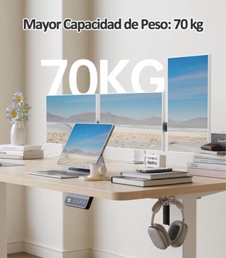 Escritorio Elevable Eléctrico 120x60