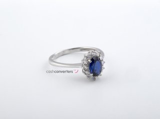 anillo oro 18k con piedra con circonita