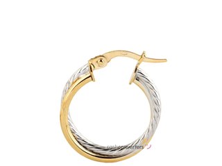 argollas oro 18k