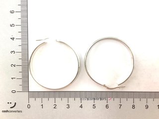 argollas plata 925mm