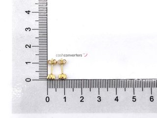 pendientes oro 18k con piedra con diamante