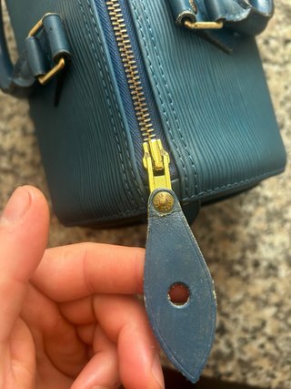 Borsa Louis Vuitton Speedy 25 Blu
