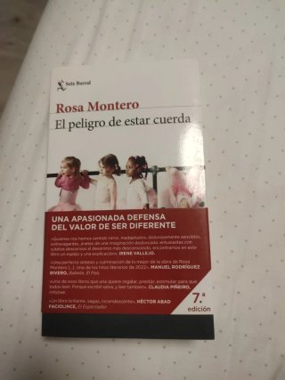 Libro el peligro de estar cuerda