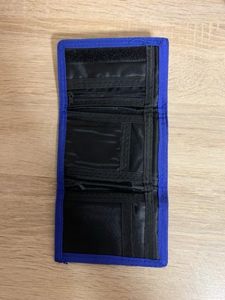 Cartera azul