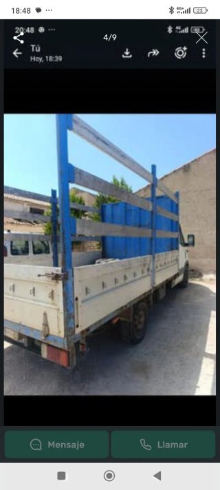 Se realizan portes .vaciado de naves .viviendas