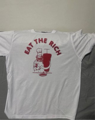 Camiseta Eat the Rich Talla L