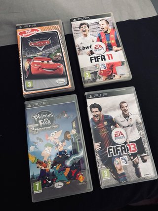 Sony PSP 3004 Negra + Juegos