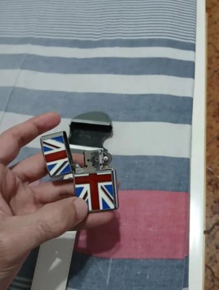 Cinturón con hebilla Union Jack