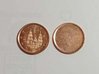 ✨ERROR✨ Moneda de 5 céntimos sin acuñar