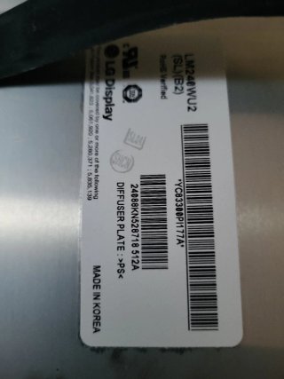 Schermo LCD Apple iMac A1225 funzionante