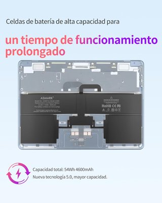 ASMARK Batería A2669 4600mAh MacBook Air 13''