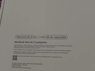 MacBook Apple Verde/Amarillo