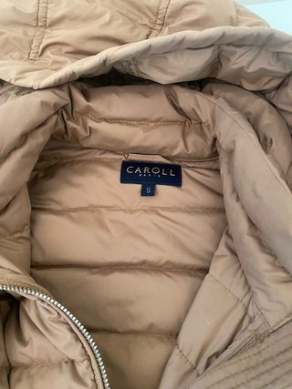 Chaqueta de plumas Caroll marrón