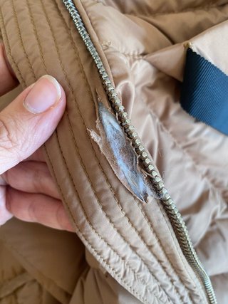 Chaqueta de plumas Caroll marrón
