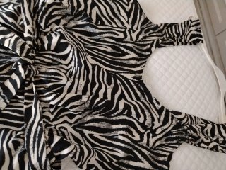 Mono de verano estampado cebra