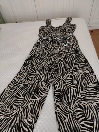 Mono de verano estampado cebra