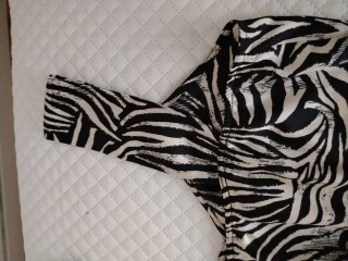 Mono de verano estampado cebra