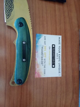 Réplica cuchillo CS:GO Dragon Lore GUT Decorativo.